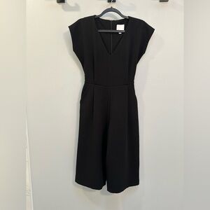 Anthropologie Ett Twa black wide leg jumpsuit size:S